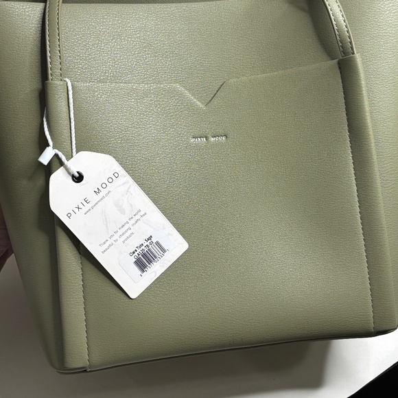 Pixie Mood Clara Tote Bag (Sage) NWT main image 8